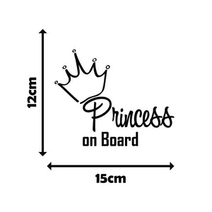 Princess on Board - Autosticker