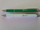 Zoe ZO-12  Grün Kugelschreiber gummiert mit Wunschgravur