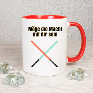 Möge die macht - verschiedene Farben - Tasse