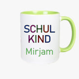 Schulkind personalisierbar mit Name