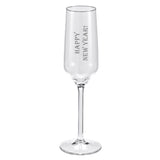 Happy New Year - Sektglas