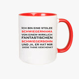 Stolze Schwiegermama/Schwiegerpapa Tasse