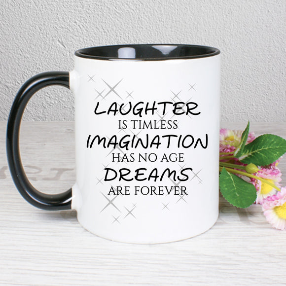 Tinkerbell - laughter is timeless  - Tasse