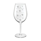 Weinglas mit Lasergravur Tagesverlauf Frag nicht, es wird langsam, so lässt es sich leben