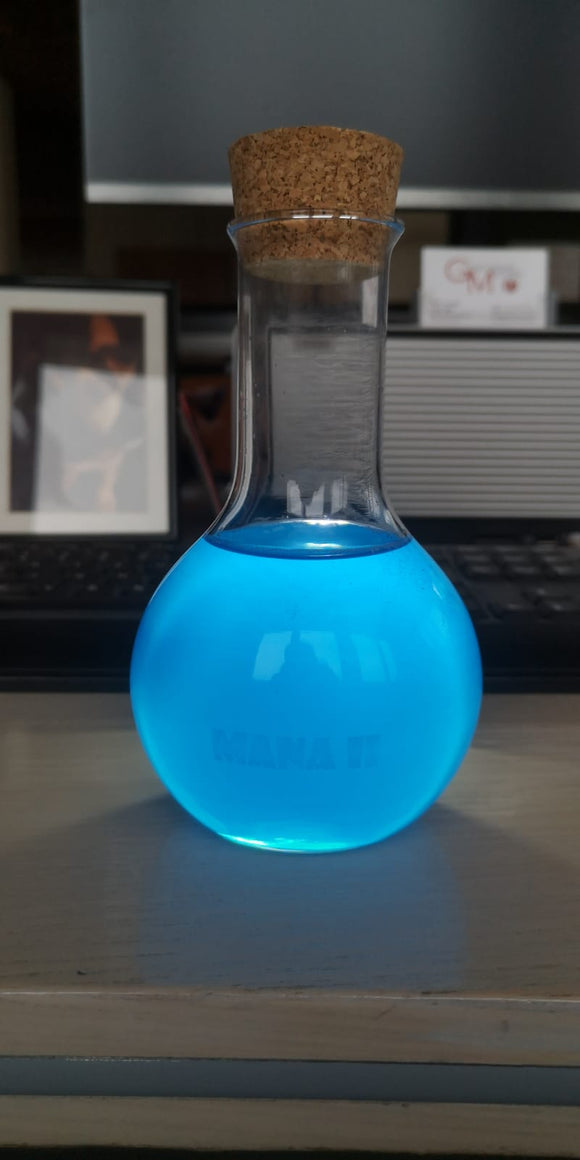 Potion mit Gravur - 3 Varianten Mana / Leben / Ausdauer
