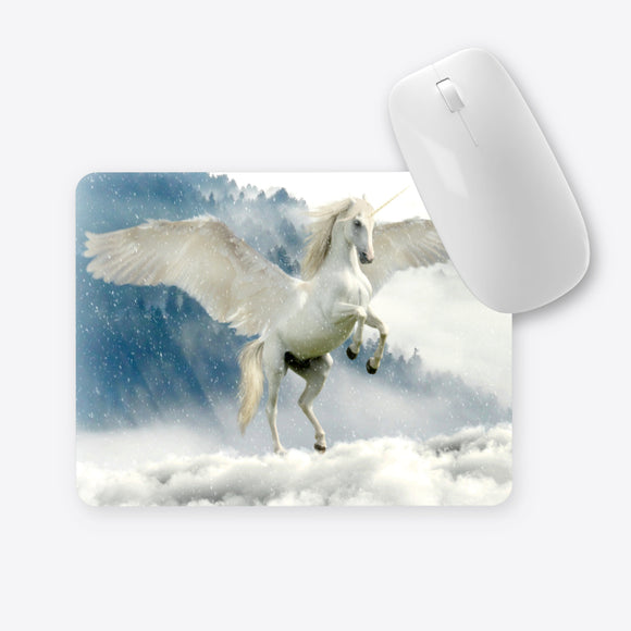 Einhorn Wolken Mauspad