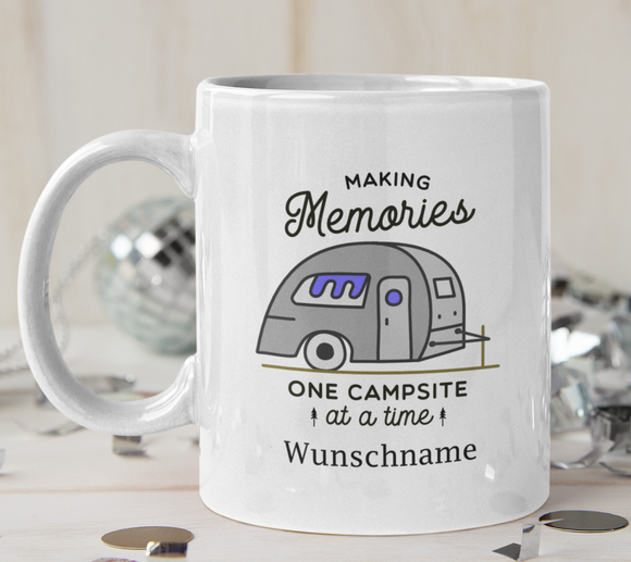 Camping Making Memories - Tasse personalisiert